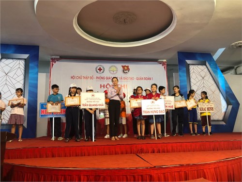 Hội thi sơ cấp cứu Quận 1 năm 2018